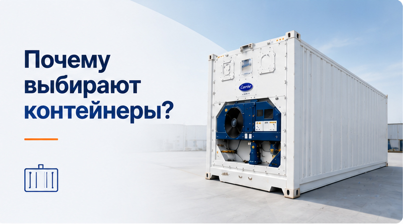 Почему выбирают контейнеры?